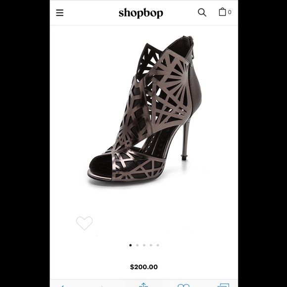 4” Dolce Vita Hadrian laser cut heels - Picture 2 of 7